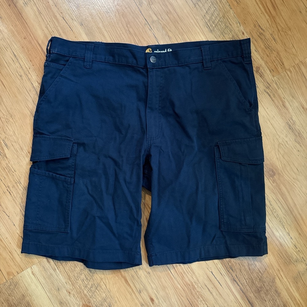 Carhartt Shorts Relaxed Fit / Cargo Mens Sz 42 Navy